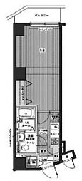 フェニックス笹塚弐番館 1Kの間取図画像