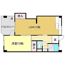 コーポ朝日VIII 20D ｜ 高知県高知市鴨部（賃貸マンション1LDK・2階・50.00㎡） その2