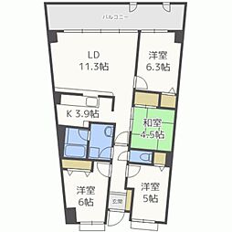 間取図画像 4LDK