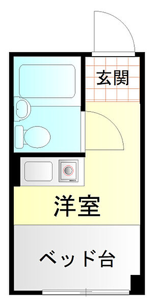 ウエストインパート10（東十条） 212｜東京都北区中十条２丁目(賃貸マンション1R・2階・9.00㎡)の写真 その2