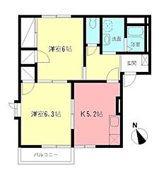 ハイムクボタＢ 2階/201