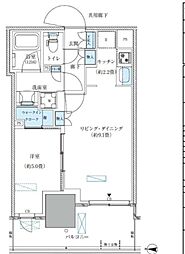 江東区大島4丁目マンション 1LDKの間取図画像
