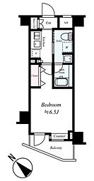 ステージグランデ新桜台 1階1Kの間取り