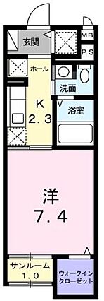メゾンカレント_間取り_0