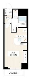 カスタリア新宿御苑 ワンルームの間取図画像
