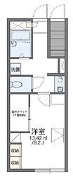 レオパレスネオライフ江古田 1Kの間取図画像