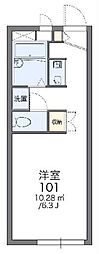 レオパレスコートヤード 1Kの間取図画像