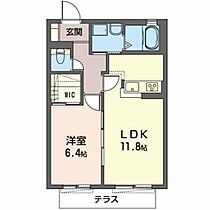 パークサイド夙川 0105 ｜ 兵庫県西宮市大井手町5-18（賃貸アパート1LDK・1階・44.00㎡） その2