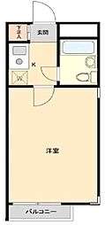 メゾン桜台 1Kの間取図画像