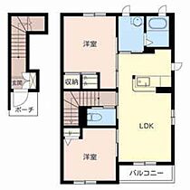 メゾンクレール関戸 0206 ｜ 和歌山県和歌山市関戸１丁目6-7（賃貸アパート2LDK・2階・57.17㎡） その2