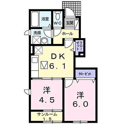 メゾン・ド・シャンブル_間取り_0