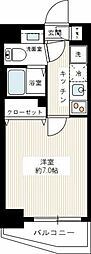 マキシヴ西川口AZ 1Kの間取図画像