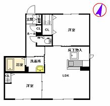 シャーメゾンパインヒル A0101 ｜ 熊本県熊本市南区元三町２丁目5-13（賃貸アパート2LDK・1階・56.66㎡） その2