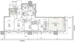 ブリリア有明シティタワー 3LDKの間取図画像