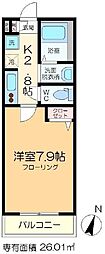 間取図画像 1K
