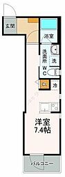 SKハウス ワンルームの間取図画像
