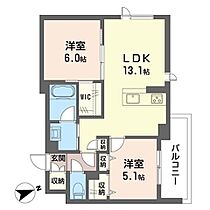 エムアイ　カーサ 00206 ｜ 千葉県市川市高石神33-18（賃貸マンション2LDK・2階・54.97㎡） その2