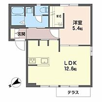 グリーンライフ藤原台Ａ A102 ｜ 兵庫県神戸市北区藤原台北町２丁目5-12（賃貸アパート1LDK・1階・43.00㎡） その2