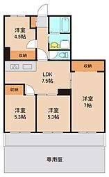 リバーサイドマンション 4LDKの間取図画像