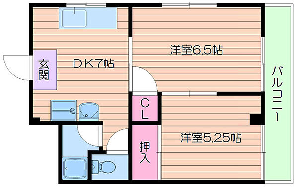 間取：間取図