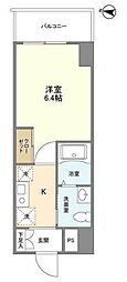 アクシーズグランデ蕨4マンション 1Kの間取図画像