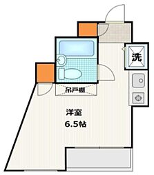 クレセント早稲田 ワンルームの間取図画像