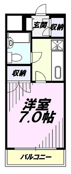 セザール清瀬中央公園 ｜東京都清瀬市野塩４丁目(賃貸マンション1K・1階・19.92㎡)の写真 その2