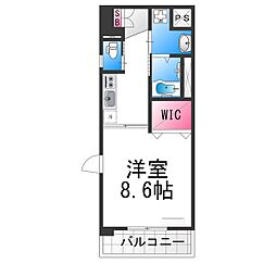 ReisHandler 1Kの間取図画像