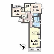 グランエス長束 A0201 ｜ 広島県広島市安佐南区長束３丁目5-15（賃貸マンション2LDK・2階・73.97㎡） その2