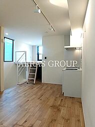 グランエッグス四谷N 2階ワンルームのリビング/ダイニング