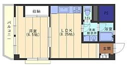 秀和湯島レジデンス 1LDKの間取図画像