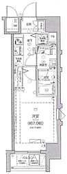 レア横濱戸部駅前 1Kの間取図画像