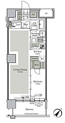 ParkCube西ヶ原STAGE 1LDKの間取図画像