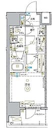 KDXレジデンス池袋ウエスト 1Kの間取図画像