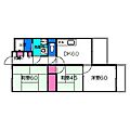ハイネス・アビコ4階6.4万円