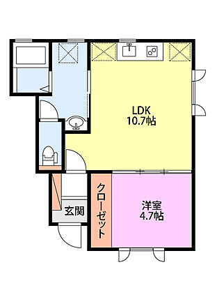 ダイアモンドハウス_間取り_0