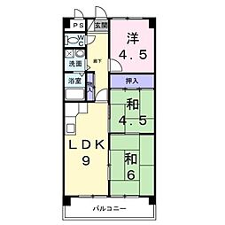 間取図画像 3DK