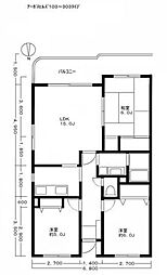 アーガスヒルズ61 3LDKの間取図画像