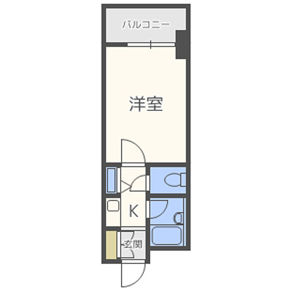 ダイナコート県庁前 1004｜福岡県福岡市博多区千代４丁目(賃貸マンション1K・10階・17.55㎡)の写真 その2