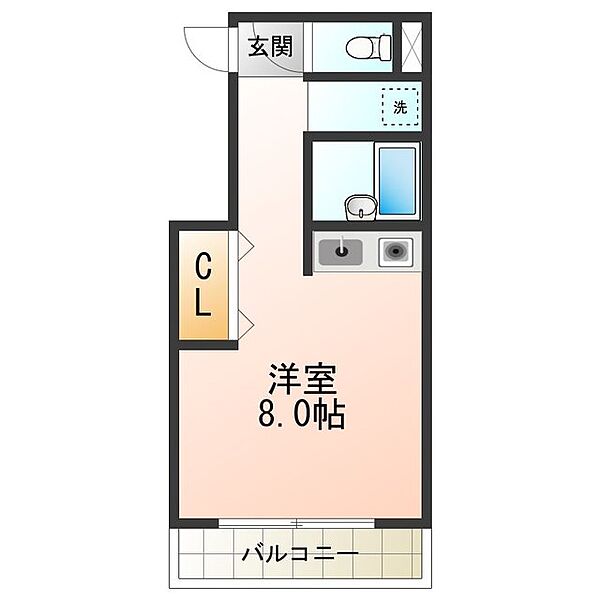 パークシティ長居 ｜大阪府大阪市住吉区長居２丁目(賃貸マンション1R・2階・26.27㎡)の写真 その2