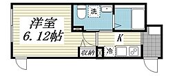 間取図画像 1K