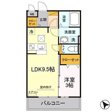 グリシーヌＢ_間取り_0