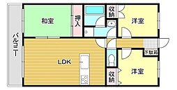間取図画像 3LDK
