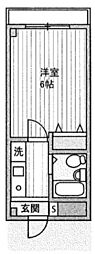 第77シンエイビル 1Kの間取図画像