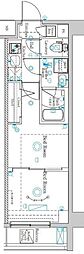 ラフィスタ蒲田南2 2Kの間取図画像