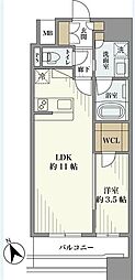 プラハ湘南藤沢ブリエ 1LDKの間取図画像