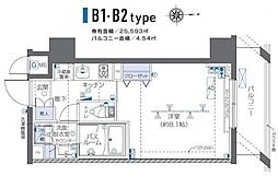 ＺＯＯＭ秋葉原 11階1Kの間取り
