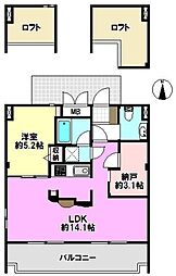 間取図画像 1SLDK
