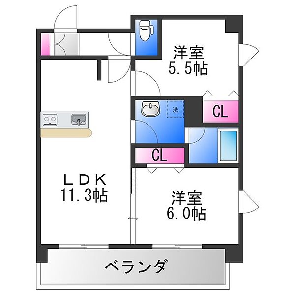 画像2:間取図