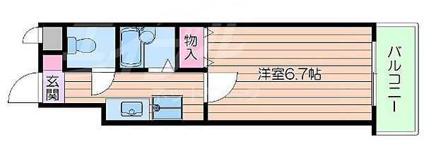 大阪府吹田市垂水町２丁目(賃貸マンション1K・1階・22.20㎡)の写真 その2